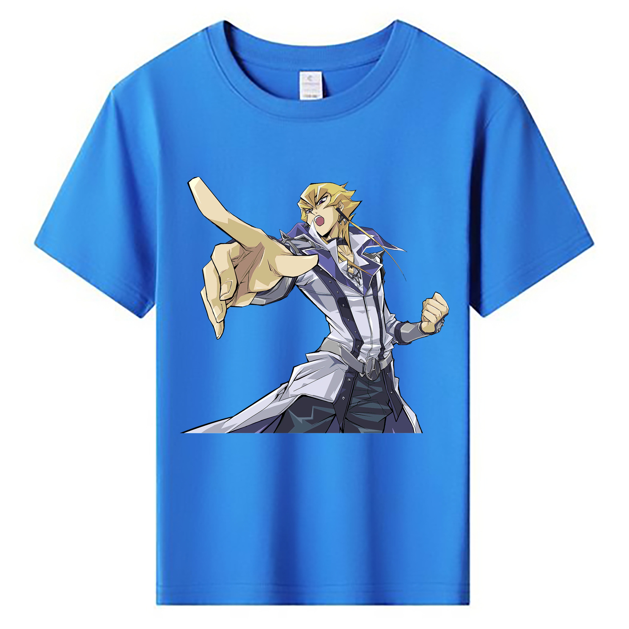 （画像用） 遊☆戯☆王 Yu-Gi-Oh! 綿100％キッズTシャツ（フロントプリント）